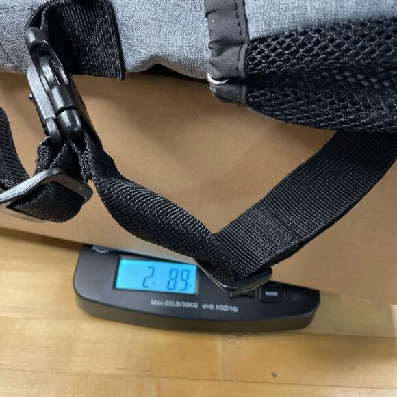 SKIP HOP Messenger Diaper Bag Heather Gray 14.5 x 13 - Picture 15 of 15